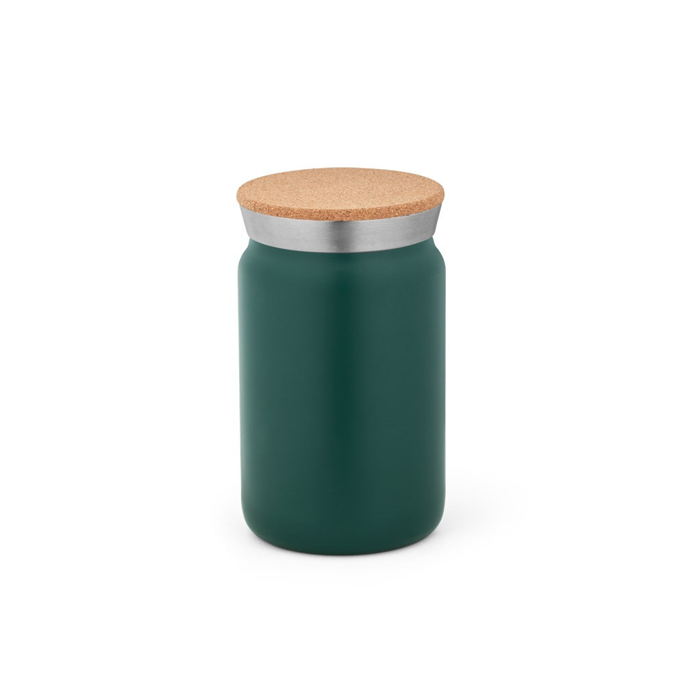 Bouteille publicitaire inox 350 ml - LAVINE Vert fonce